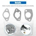 thumbnail image 6 of Unique Bargains 1set Carburetor Kit Silver Tone for Caterpillar RP6500 RP6500E Gas Generator, 6 of 6