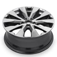 thumbnail image 3 of Wheel Rim for 15-19 Subaru Legacy 18x7 in Black Machine Face (Diamond Cut) Aluminum Rim Direct Fit, 3 of 9