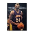 thumbnail image 1 of Póster decorativo de pared con diseño de anime de Kobe Bryant, 51 x 35,5 cm, 1 of 1