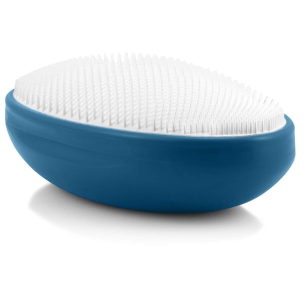 Cepillo exfoliante facial y corporal 2 en 1 WIZKER para cabello encarnado