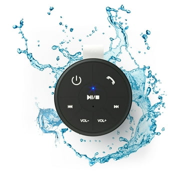 Atomi Portable Water Resistant Black Bluetooth Speaker