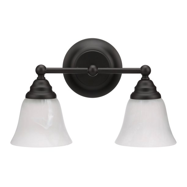 Better Homes Gardens 2 Light Vanity Sconce Classic Oil Rubbed