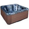 Luxuria Spas Ensemble 6-Person 44-Jet Acrylic Lounger Hot Tub with Ozonator