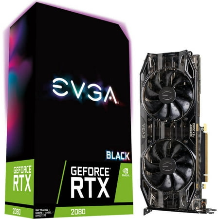 EVGA GeForce RTX 2080 Blk Gaming 08G-P4-2081-KR Graphic (Best Graphics Card For Gaming Price In India)