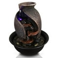 thumbnail image 1 of SereneLife SLTWF70LED Décoration de Fontaine d'Eau de Table avec LED, 1 of 1