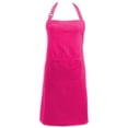 thumbnail image 1 of DII Adjustable Neck & Waist Ties with Front Pocket, 32x28 Apron Chino Chef Collection, Neon Pink, 1 of 1
