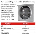 thumbnail image 2 of Base para medidor 4 terminales IUSA Color Gris, 2 of 2