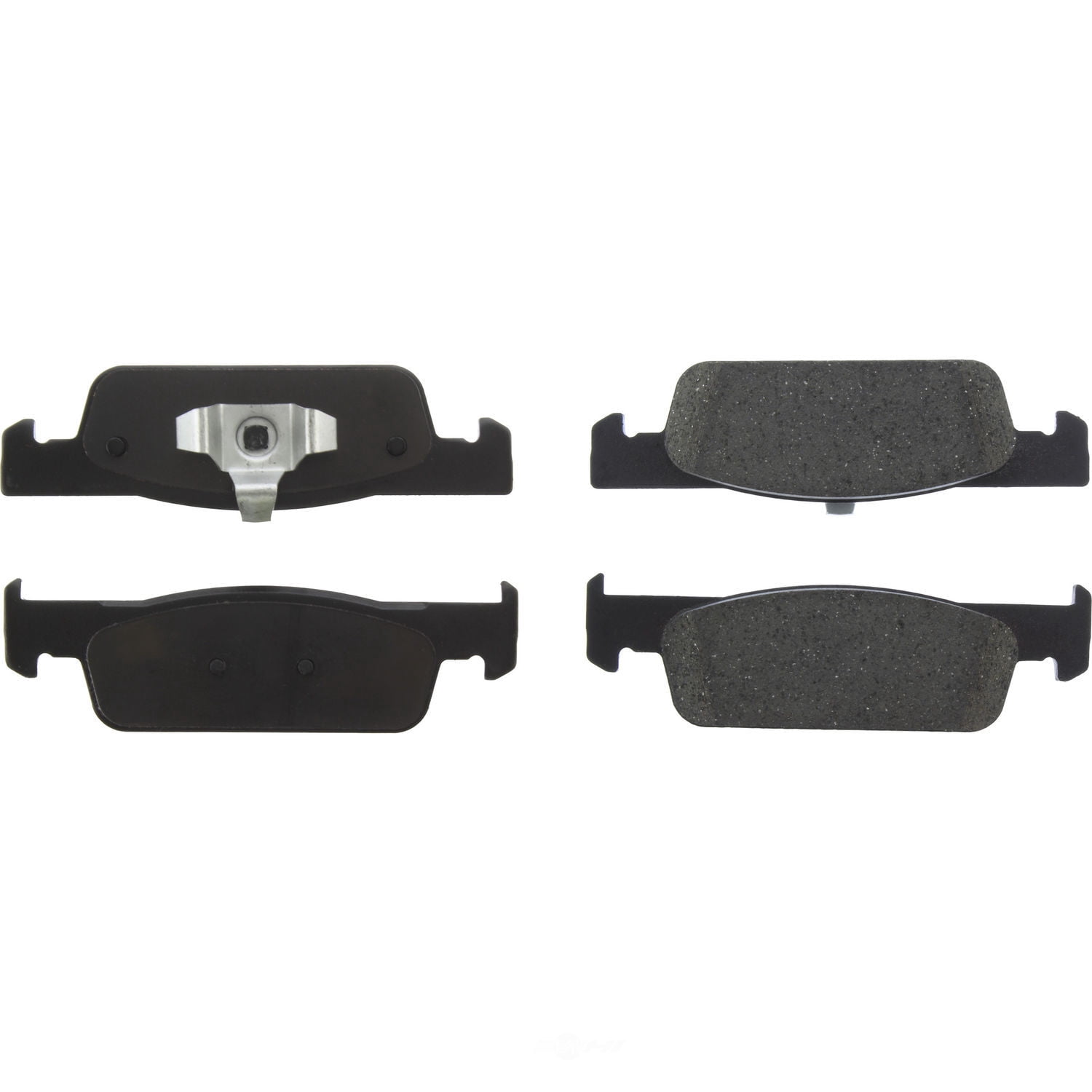 Centric Parts 105.18301 Posi-Quiet Ceramic Disc Brake Pad w/Shims & Hardware-Preferred