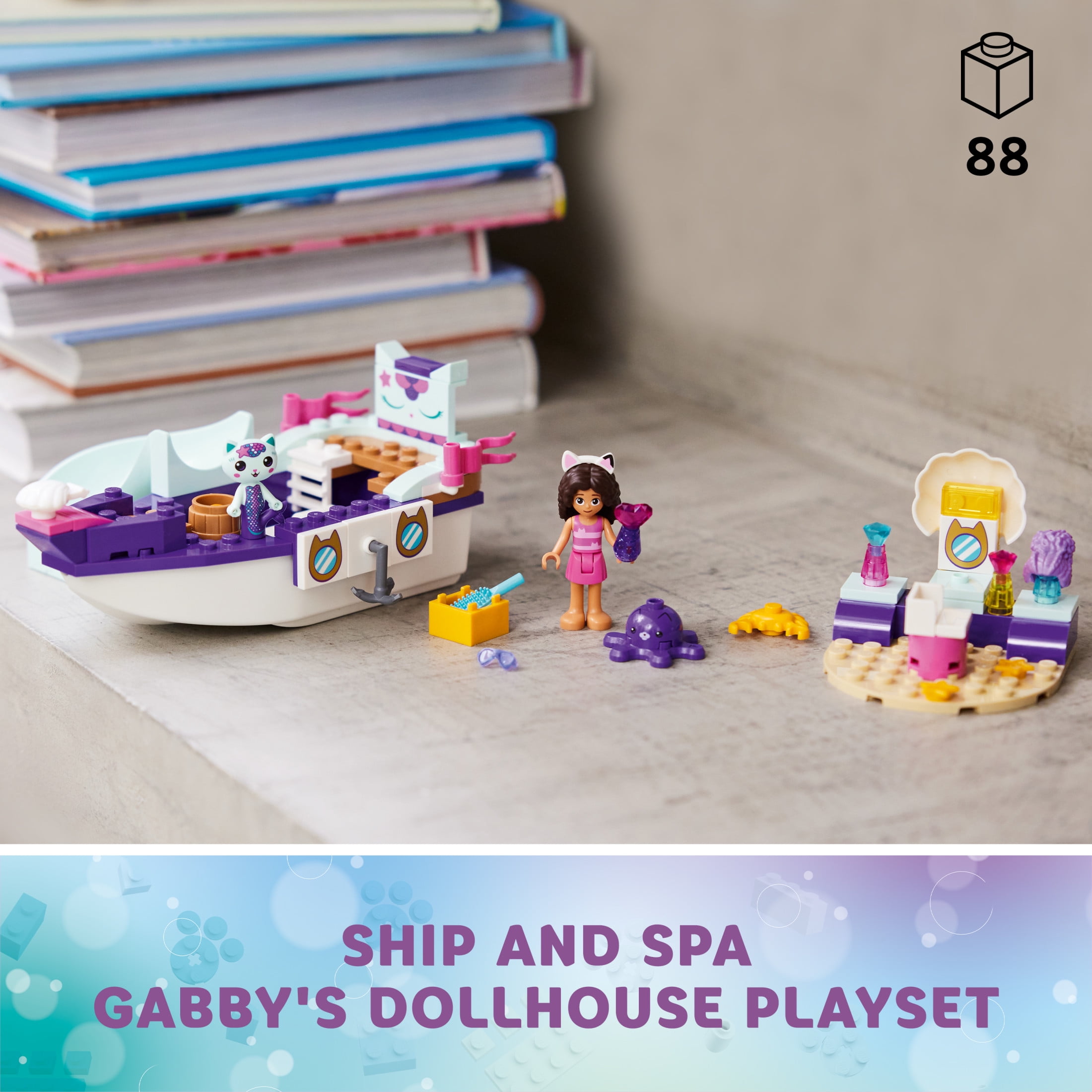 LEGO 10786 Gabby's Dollhouse Gabby & MerCat's & Spa Building Toy