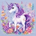 thumbnail image 3 of CafePress - Adorable Floral Unicorn T Shirt - Cute Toddler T-Shirt, 100% Cotton, 3 of 4