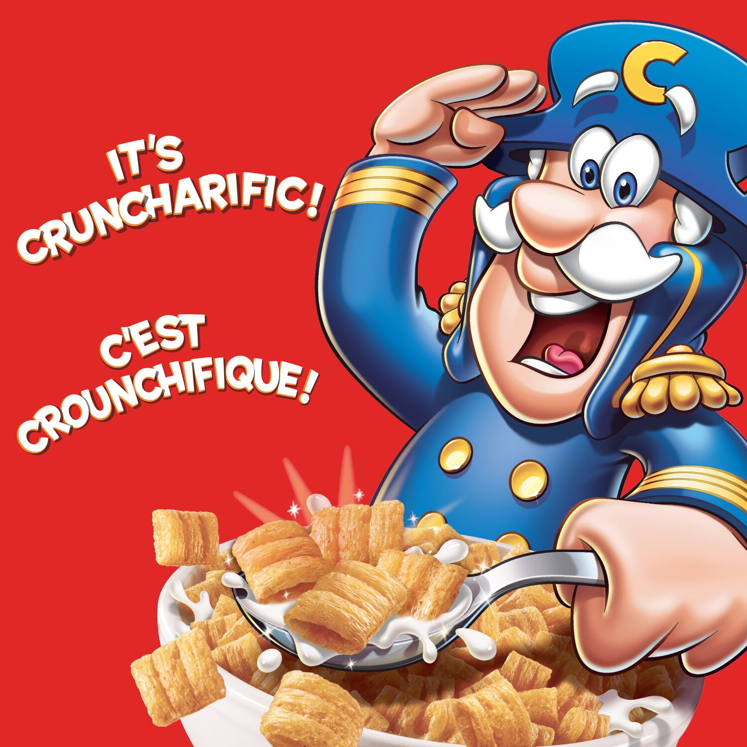 Cap'N Crunch Original Cereal, 350 g.