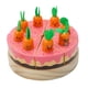 thumbnail image 5 of Pasteles De Fiesta De Cumpleaños,Tortas De Madera Para Fiesta De Cumpleaños 1 2 3 Años,Juego de comida de imitación,juguetes para cortar pasteles de cumpleaños,Juguetes de madera Alimentos, 5 of 9