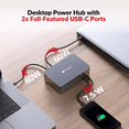 thumbnail image 6 of v AV Access USB C KVM Switch Docking Station for 2 Laptops, 4K Dual Monitor, EDID Emulation, 1G Ethernet,Ideal for Home Office & Gaming(iDock C20), 6 of 10