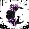 thumbnail image 1 of Coronas Gato Y Halloween Corona Puerta en Forma, 1 of 9