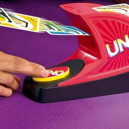UNO ATTACK! Rapid Fire Card Game for 2-10 Players Ages 7Y+