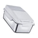 thumbnail image 4 of Contenedor de almacenamiento de granos de acero inoxidable con tapa, caja organizadora para almacenar alimentos para mascotas Blanco para 5KG, 4 of 9