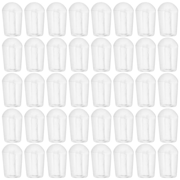 Masteelf  100 Pcs Hanger Protective Cover Furniture Clothes Hangers Windproof Transparent