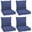 Navy Blue, variant on Mvpipi Outdoor Chair Cushions Set of 4, 24 x 24 Inch Patio Furniture Cushions with Splash-Proof Covers, Outdoor Cushions for Patio Furniture Replacement,Khaki
