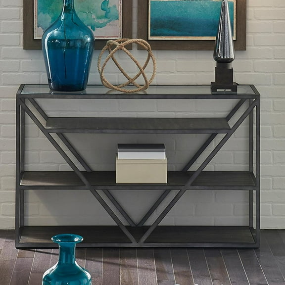 Arista Medium Gray Sofa Table