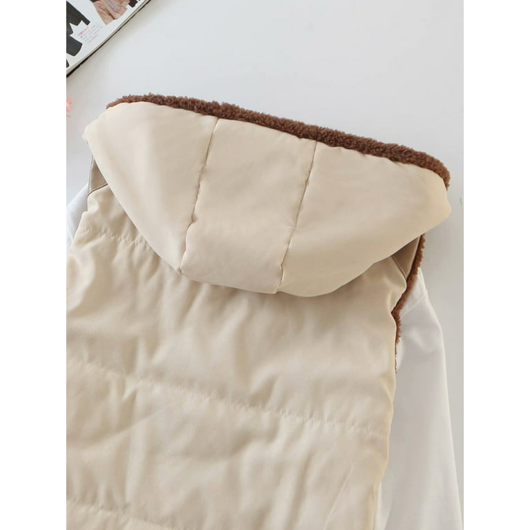Tejiojio Clearance Jackets Women Solid Short Outerwear Cotton Jackets  Pocket Loose Stand Vest Coats 