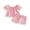 Pink, variant on BemeyourBBs Toddler Baby Girl Summer Clothes Cute Infant Baby Girls Plaid Gingham Outfit Shorts Set Lace Trim Short Sleeve Shirt Tops and Pockets Shorts Toddler Girl 2 Piece Summer Outfit