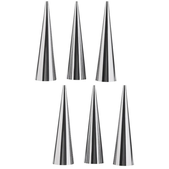 Chocolate Horn Pastry Puff Mold Baking Molds for Cream Stainless Steel Croissants Trumpet Large