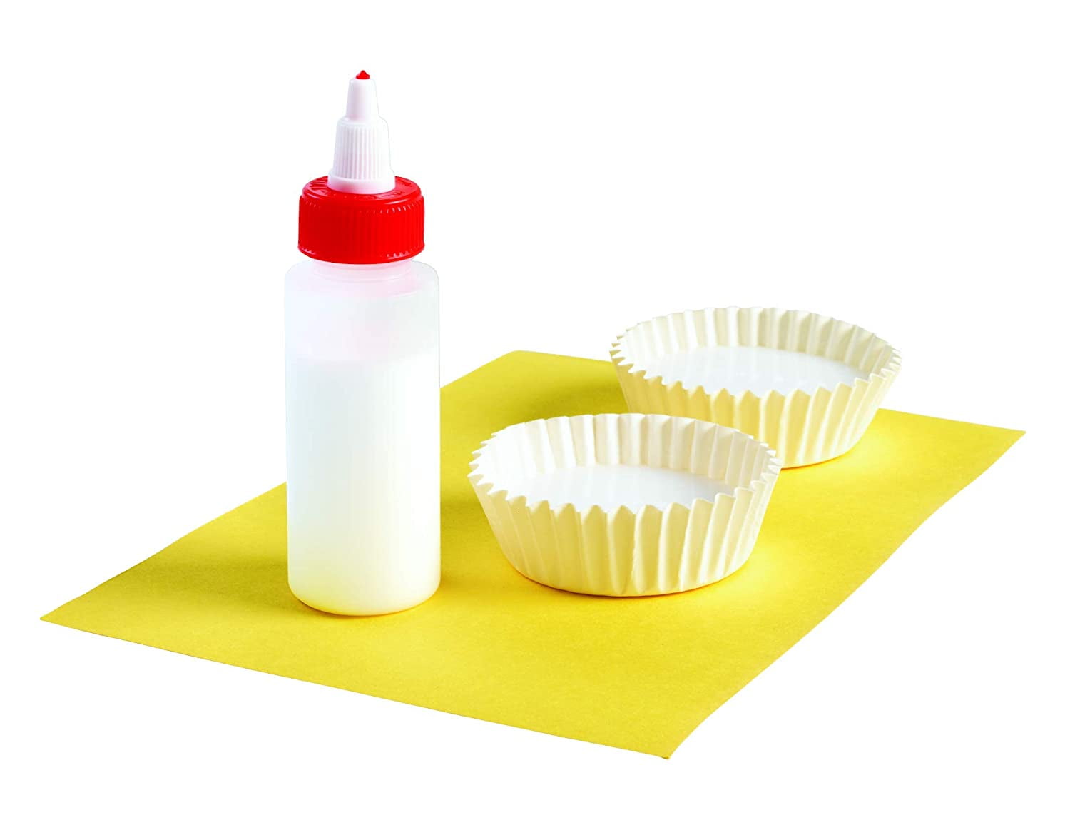 Colorations White & Clear Liquid Glue, 1 Gallon of Each