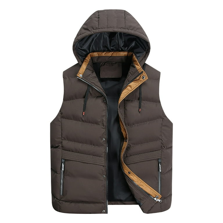 Walmart mens puffer best sale vest