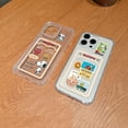 thumbnail image 4 of New Cartoon Cute Dog Card Hold Case For iPhone 16 15 14 13 12 11 Mini Pro Max X XR XSMax 7 8 Plus S-Snoopys Cover tzw, 4 of 7
