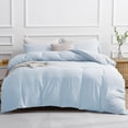 thumbnail image 1 of Duvet Cover Queen Piece Prewashed Ultra Soft Queen Bedding Set Features Zipper Closure and Corner Ties Includes Duvet Cover x & Pillowcases No Comforter, 1 of 7