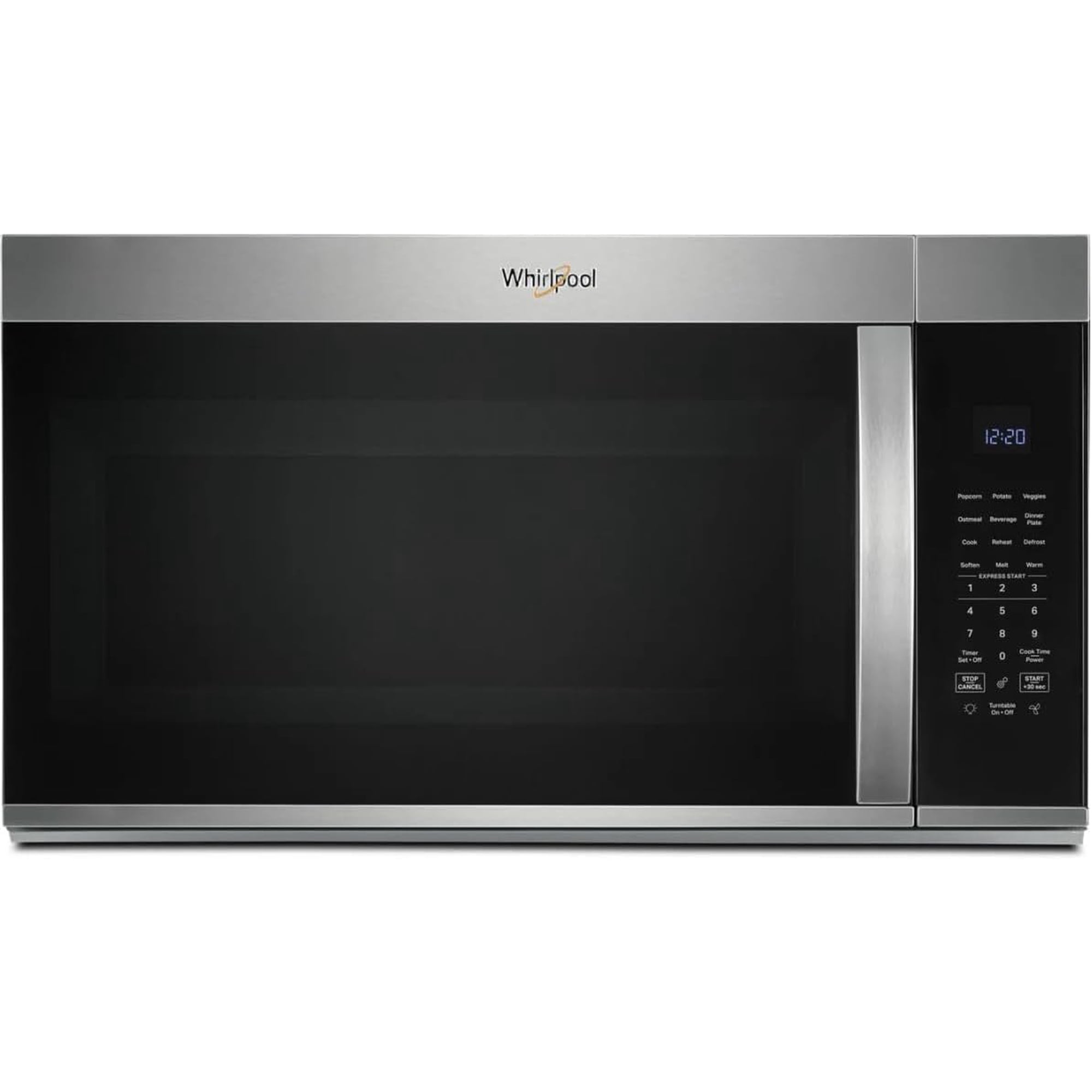Whirlpool WMMS3330RZ Over-the-Range Microwave Oven with 1,000 Watts Stainless Steel