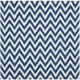 thumbnail image 3 of SAFAVIEH Dhurries Bentley Geometric Area Rug, Dark Blue/Ivory, 8' x 10', 3 of 5