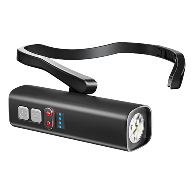 Linterna frontal con sensor de movimiento, de largo alcance, para exteriores, recargable, manos libres