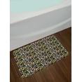 thumbnail image 2 of Woodsy Bath Mat, Cartoon Style Woodland Creatures with Trees Plants Funny 's Pattern, Plush Bathroom Decor Mat with Non Slip Backing, 29.5" X 17.5", Multicolor, by Ambesonne, 2 of 2