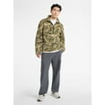 thumbnail image 2 of No Boundaries Faux Shearling Quarter Zip Pullover, Men’s XS-4XL, 2 of 5
