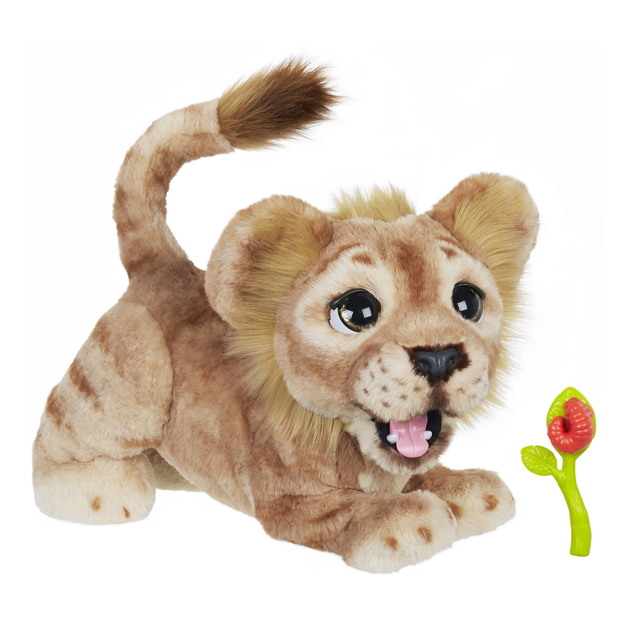 Disney The Lion King Mighty Roar Simba Interactive Plush Toy Walmart Com