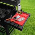 thumbnail image 5 of Barbeque Grill Accessories Tools for Side Shelf Mat Grill Pad Grill Kitchen Counter Spatula Silicone Mat Orange Large, 5 of 5