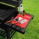 thumbnail image 4 of Barbeque Grill Accessories Tools for Side Shelf Mat Grill Pad Grill Kitchen Counter Spatula Silicone Mat Gray Small, 4 of 5