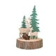 thumbnail image 1 of Wosthever Adorno de Navidad Adorable diseño de escena interesante adorno de vacaciones artesanía de madera decoración de escritorio Prop Kits de decoración para fiestas Alce, 1 of 6