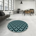 thumbnail image 3 of Ahgly Company Indoor Rectangle Patterned Night Black Area Rugs, 8' x 12', 3 of 6