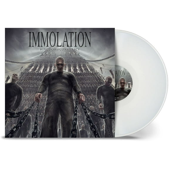 Immolation - Kingdom of Conspiracy - White - Music & Performance - Vinyl
