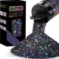 thumbnail image 2 of Iridescent Halloween Craft Supplies for Halloween Party Decorations and Diy Projects, 1.76 Ounce Glitter Mix for Festive Home and Table Displays, 2 of 7
