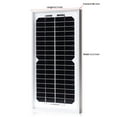 thumbnail image 4 of ACOPOWER 5 Watts Mono Solar Panel, 12V, 4 of 4