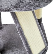 Vibrant Life 5-Level Multi-Functional Cat Tree Condo, Gray, 44.5 in