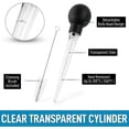 thumbnail image 2 of (Large) Turkey Baster with Cleaning Brush - Food Grade Syringe Baster, 2 of 4