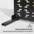 thumbnail image 6 of Poteban Outdoor Privacy Metal Screen, Decorative Partition for Balcony Patio, Fence Panels for Outside Lawn Garden, Black, 6 of 7