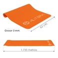 thumbnail image 3 of Tapete de Yoga Altera  TAE0518 Grosor 3mm Pilates Foam 176x62 cm Naranja, 3 of 6