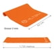 thumbnail image 3 of Tapete de Yoga Altera  TAE0518 Grosor 3mm Pilates Foam 176x62 cm Naranja, 3 of 6