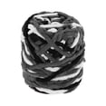 thumbnail image 1 of Hilo Chenille Chunky Uxcell, Hilo Bulky Grueso y Suave para Crochet, Hilo de Terciopelo Suave para Mantitas de Suéter y Tejido a Mano en Negro/Blanco/Gris, 1 of 6