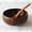 Black, variant on yilyih Natural Handcrafted Coconut Bowls and Spoons Set Lightweight,Useful,Large Wooden Serving Bowl for Salads,Breakfast,Decoration,Vegan Organic Friendly